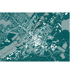 Map City Canterbury Kent Uk