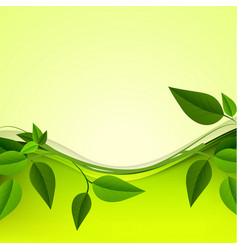 Green Leaves Background Design