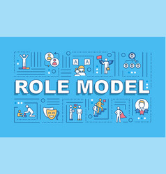 Role Model Word Concepts Banner