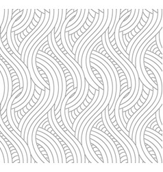 Black Seamless Linear Pattern In Minimalism