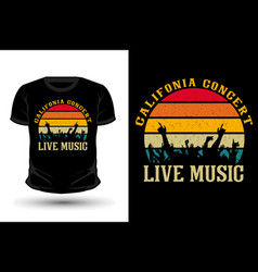 California Concert Live Music Merchandise