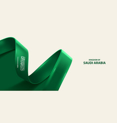 Saudi Arabia Ribbon Flag