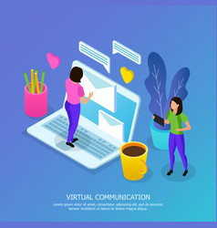 Virtual Communication Isometric