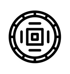 Chinese Coin Icon