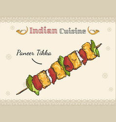 Paneer Tikka Indian Street Food