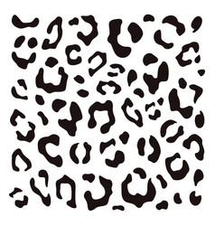 Leopard Print Square Stencil High Quality