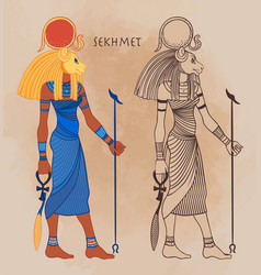 Sekhmet Goddess Sun Fire Plagues