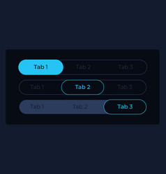 Tab Bar Menu Ui Elements Kit