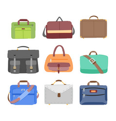 Briefcase For Men Set Cartoon