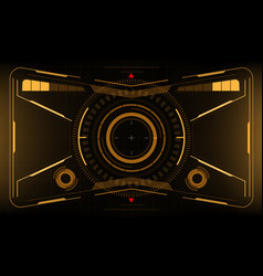 Hud Sci-fi Interface Screen View Design Virtual