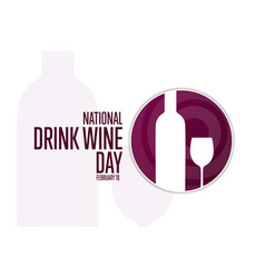 National Drink Wine Day February Holiday