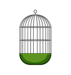 Creative Bird Cage Cartoon