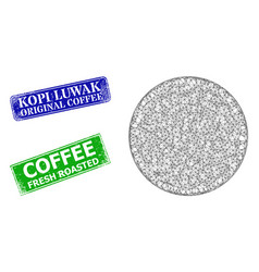 Distress Kopi Luwak Original Coffee Stamps