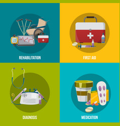 Health Facilities Icon Set