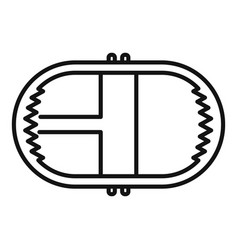 Animal Trap Icon Outline Style