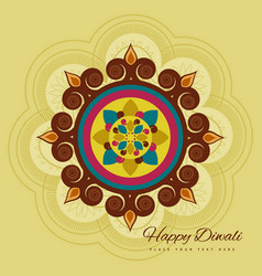 Happy Diwali Symbol Design