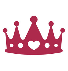 Heart King Crown Props