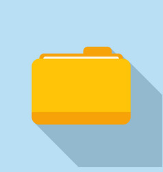 Computer Folder Icon Flat Button Interface