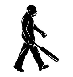 Cricket Batter Walking Cut Out