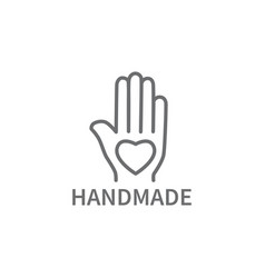 Handmade Product Line Icon