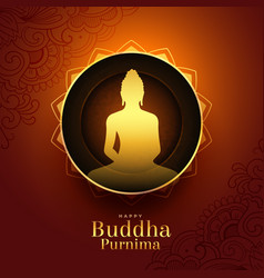 Premium Buddha Purnima Cultural Background