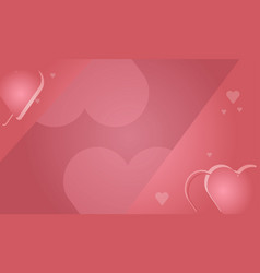 Pink Heart Valentine Theme Background Texture