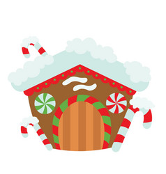 Christmas Gingerbread House Clipart