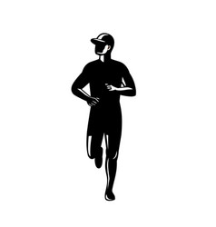 Featured image of post Marathon Runner Clipart Black And White
