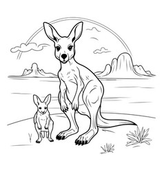 Australian Kangaroo And Chihuahua