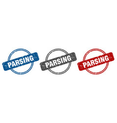 Parsing Stamp Sign Label Set