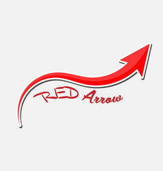 Red Arrow For Theme Design