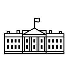 White House Government Building Icon