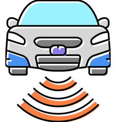 Automobile Sensor Color Icon