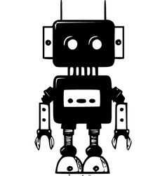 Robot - Black And White