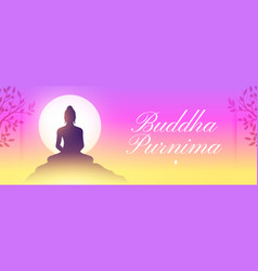 Hindu Cultural Buddha Purnima Festive Banner