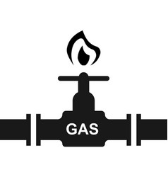 Gas Control Valve Image Isolated