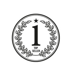 Laurel Leaf For Top Best Number One Seller Badge