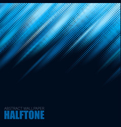 Abstract Blue Halftone Background