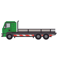 Delivering Cargo Containers By Truck