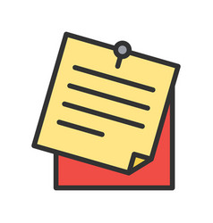 Sticky Note Icon Image