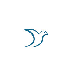 Bird Dove Logo Template