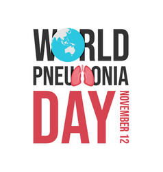 World Pneumonia Day Design