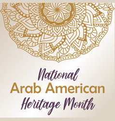 National Arab American Heritage Month