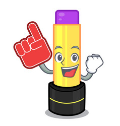 Foam Finger Lip Balm In The Cartoon Shape