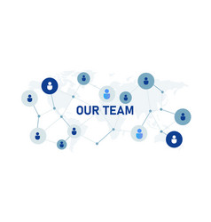 Our Team About People Management Header Design Web