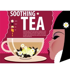 Girl Soothing Tea