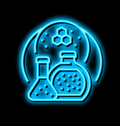 Specialty Chemicals Neon Glow Icon