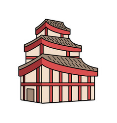 Japanese Pagoda Temple