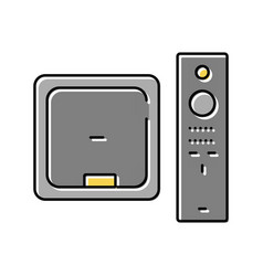 4k Streaming Player Color Icon