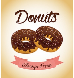 Sweet donuts Royalty Free Vector Image - VectorStock